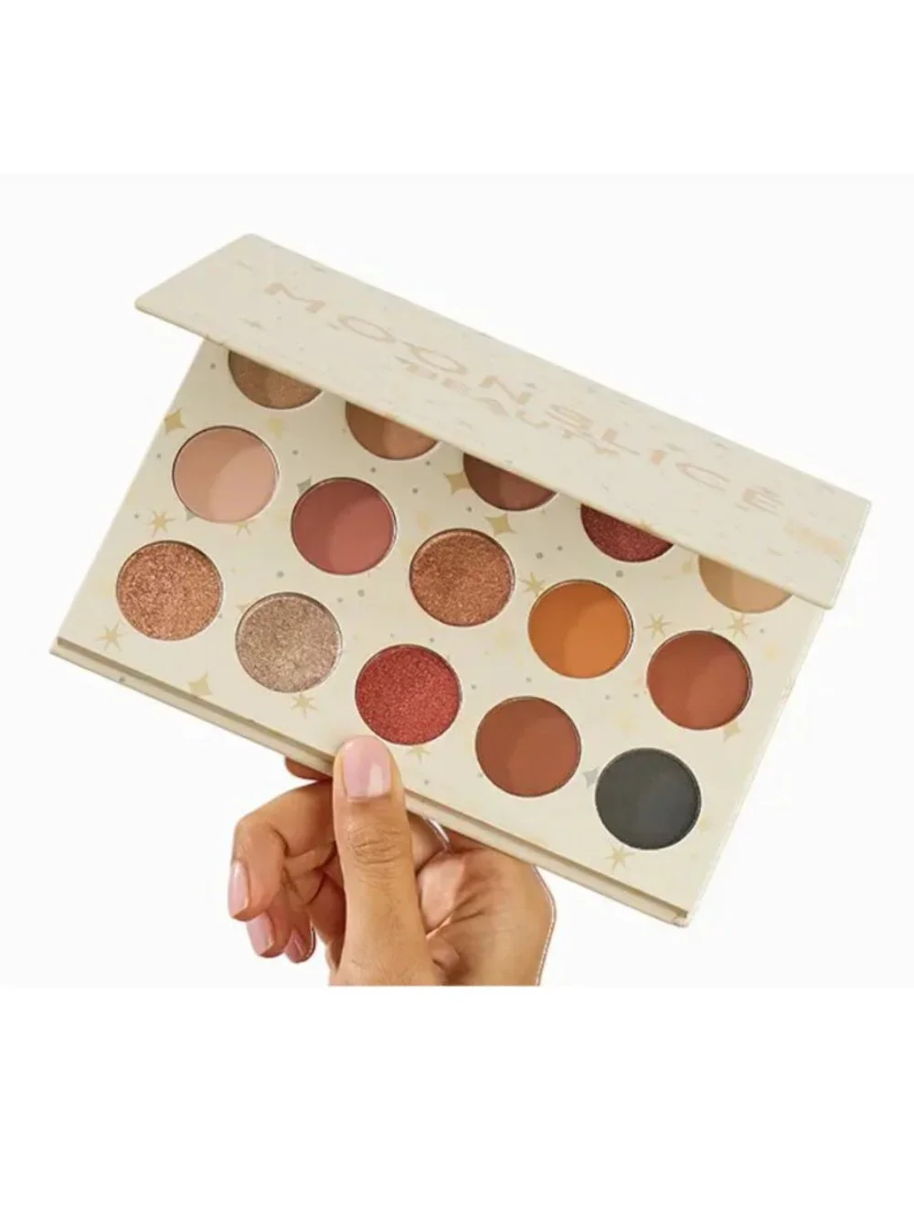 Neutral & Warm Eyeshadow Palette - 15 Shade Multi-Finish